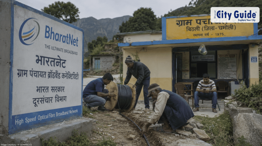 Tracking How India’s BharatNet Optic-Fibre Network Became A Rural Digitisation Icon