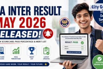CA Inter Result May 2026 Released Scorecard, Pass Percentage, Merit List and Latest Updates