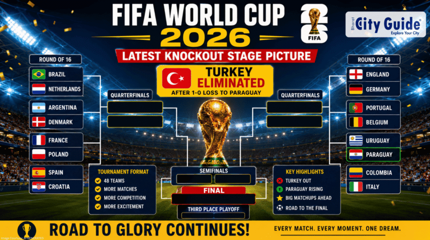 FIFA World Cup Brackets 2026: Latest Knockout Stage Picture, Turkey Elimination & Road to the Final