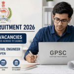 GPSC Recruitment 2026 345 Vacancies Announced Across 19 Cadres, 200 Civil Engineer Posts Open