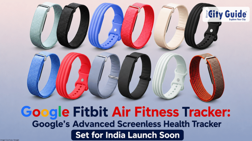 Google Fitbit Air Fitness Tracker: Google's Advanced Screenless Health Tracker Set for India Launch Soon