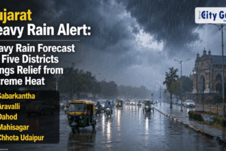 Gujarat Heavy Rain Alert Heavy Rain Forecast for Five Districts Brings Relief from Extreme Heat