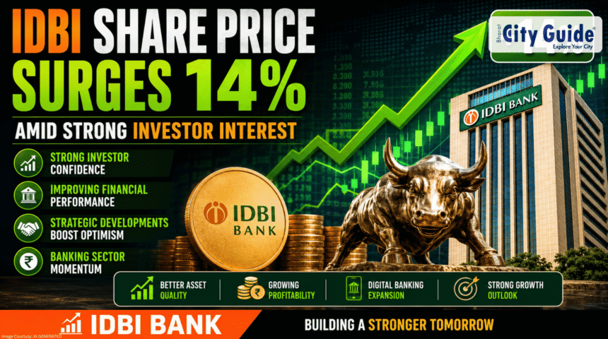 IDBI Share Price Jumps 14% as Investor Confidence Drives Strong Market Momentum