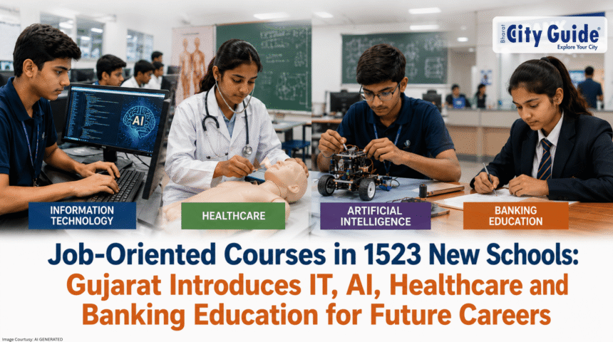 Job-Oriented Courses in 1523 New Schools Gujarat Introduces IT, AI, Healthcare and Banking Education for Future Careers