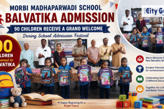Morbi Madhaparwadi School Balvatika Admission: 90 Children Receive a Grand Welcome During School Admission Festival
