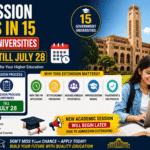 PG Admission Process in 15 Government Universities Extended Till July 28 Complete Guide for Students