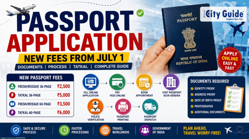Passport Application Complete Guide to New Passport Fees, Online Process, Documents & Important Updates