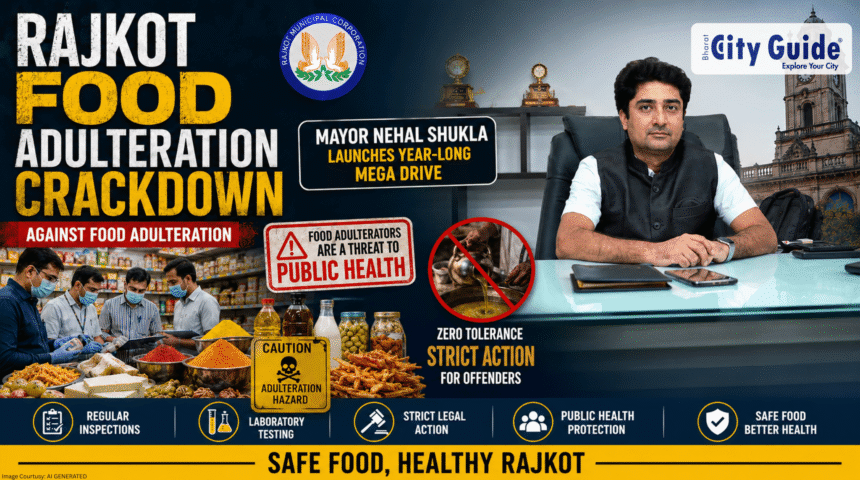 Rajkot Food Adulteration Crackdown Mayor Nehal Shukla Announces Year-Long Mega Drive Against Food Adulteration