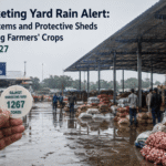 Rajkot Marketing Yard Rain Alert How Token Systems and Protective Sheds Are Safeguarding Farmers' Crops in 2026 and 2027