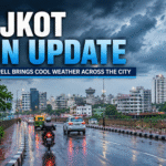 Rajkot Rain Update: Second Spell of Rain Brings Cool Weather Across the City