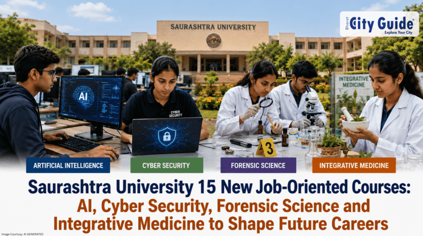 Saurashtra University 15 New Job-Oriented Courses: AI, Cyber Security, Forensic Science and Integrative Medicine to Shape Future Careers