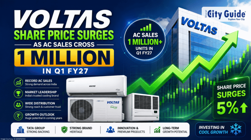 Voltas Share Price Surges After Record AC Sales Milestone: Complete Analysis, Growth Outlook, and Investment Perspective