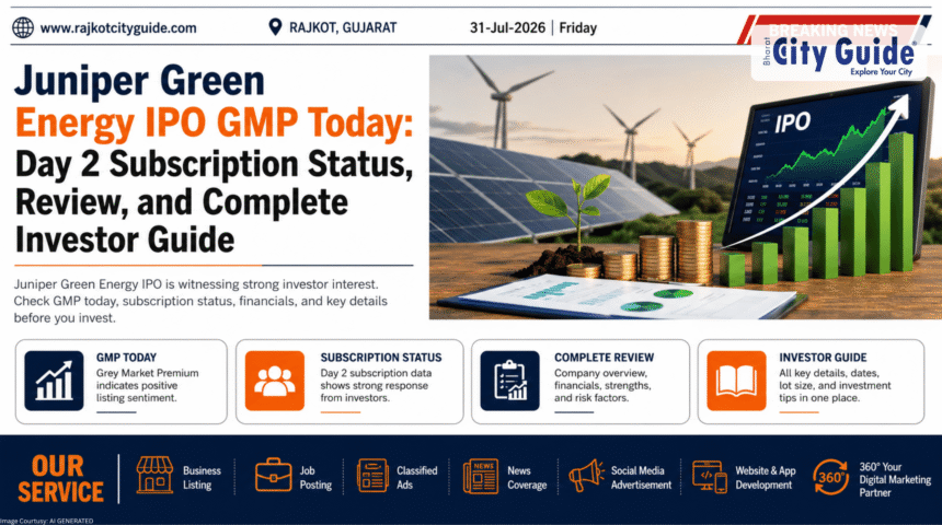 Juniper Green Energy IPO GMP Today: Day 2 Subscription Status, Review, and Complete Investor Guide
