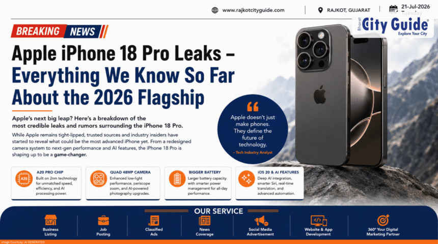 Apple iPhone 18 Pro Leaks – Everything We Know So Far About the 2026 Flagship