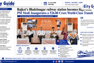 Rajkot's Bhaktinagar railway station becomes high-tech: PM Modi Inaugurates a ₹26.80 Crore World-Class Transit Hub
