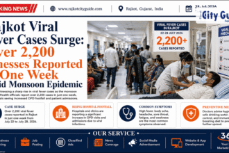 Rajkot Viral Fever Cases Surge: Over 2,200 Illnesses Reported in One Week Amid Monsoon Epidemic