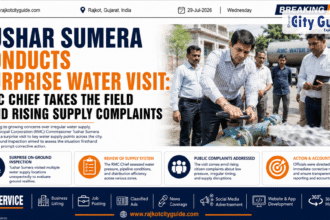 Tushar Sumera Conducts Surprise Water Visit: RMC Chief Takes the Field Amid Rising Supply Complaints