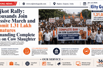 Rajkot Rally: Thousands Join Massive March and Submit 1.31 Lakh Signatures Demanding Complete Ban on Cow Slaughter
