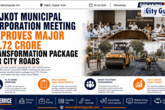 Rajkot Municipal Corporation Meeting Approves Major ₹1.72 Crore Transformation Package for City Roads