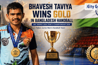 Bhavesh Taviya Wins Gold In Bangladesh Handball: Saurashtra University Athlete Shines on the International Stage