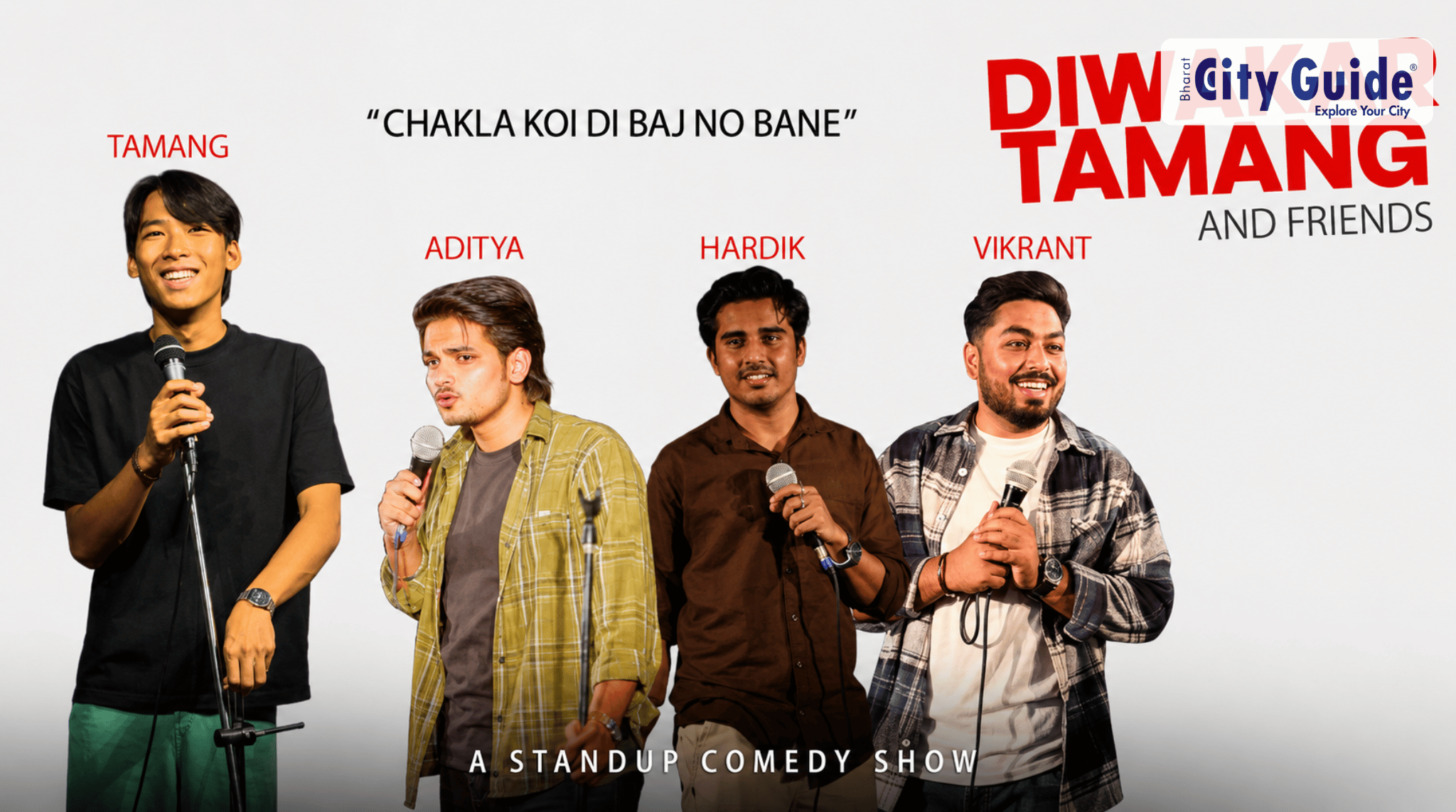 Diwakar Tamang and Friends Comedy Show in Rajkot A Night of Non-Stop Laughter and Entertainment