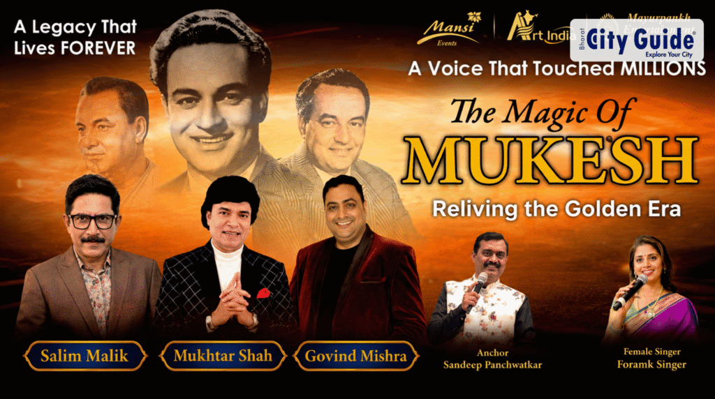 The Magic of Mukesh Live Musical Night in Rajkot: A Nostalgic Evening of Evergreen Songs