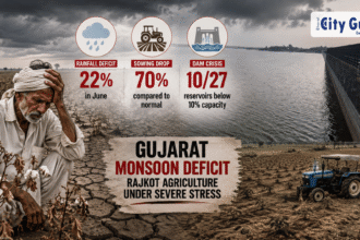Gujarat Monsoon Deficit: Sowing Plummets by 70% in Rajkot as Dams Run Dry