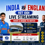 India Vs England 1st ODI Live Streaming When And Where To Watch IND Vs ENG Match on TV & Online
