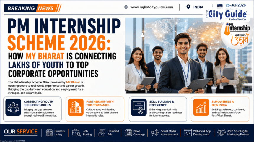 PM Internship Scheme 2026 How MY Bharat is Connecting Lakhs of Youth to Top Corporate Opportunities