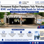 Permanent Rajkot Popatpara Nala Waterlogging Solution RMC and Railways Join Hands for Infrastructure Upgrade