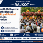 Rajkot Jagannath Rathyatra Lord Jagannath Blesses Devotees as Royal Pahind Vidhi Commences Grand Celebration