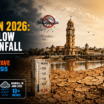 Rajkot Monsoon 2026 11-Year Low June Rainfall Sparks Severe Heatwave and Water Crisis Concerns