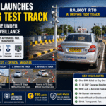 Rajkot RTO Launches AI Driving Test Track 60% Fail on Day One Under 17 AI Cameras Surveillance