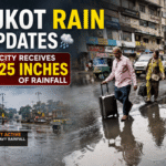 Rajkot Rain Updates City Receives 1.25 Inches of Rainfall Amid Orange Alert, IMD Predicts Heavy Downpour for Next 7 Days