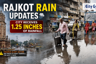 Rajkot Rain Updates City Receives 1.25 Inches of Rainfall Amid Orange Alert, IMD Predicts Heavy Downpour for Next 7 Days