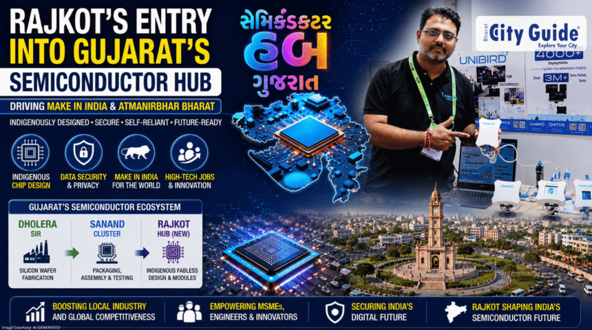 Rajkot's Entry Into Gujarat's Semiconductor Hub Boosting Atmanirbhar Bharat and Indigenously Designed Fabless Technology
