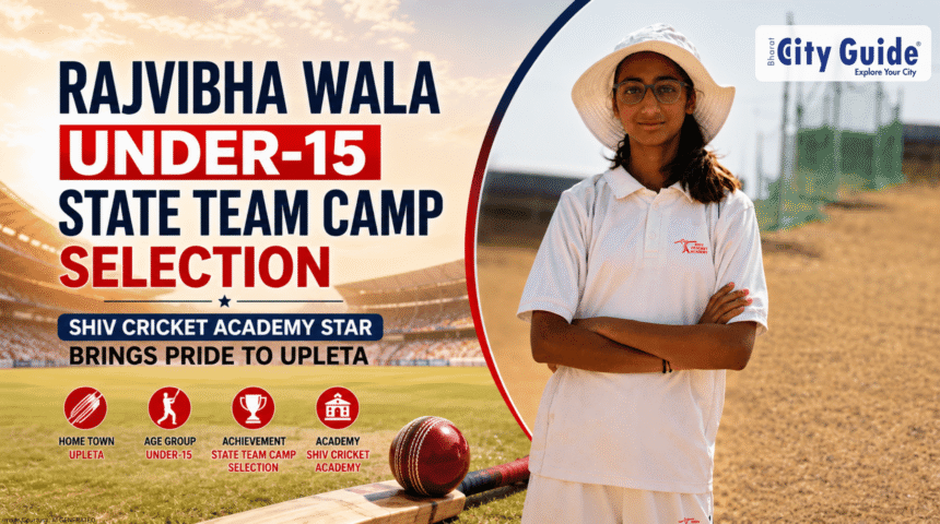 Rajvibha Wala Under-15 State Team Camp Selection Shiv Cricket Academy Star Brings Pride to Upleta