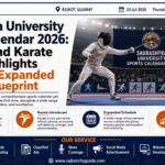 Saurashtra University Sports Calendar 2026: Fencing and Karate Debut Highlights Massively Expanded Athletic Blueprint