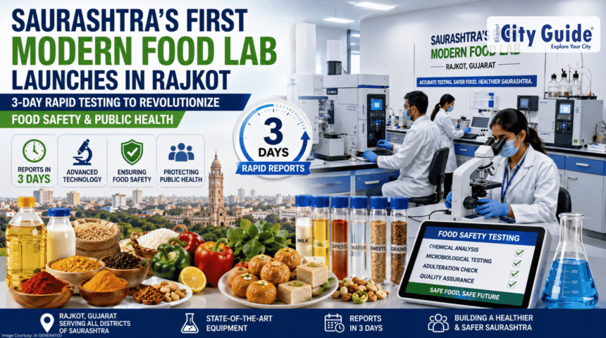 Saurashtra's First Modern Food Lab Launches in Rajkot 3-Day Rapid Testing to Revolutionize Food Safety and Public Health
