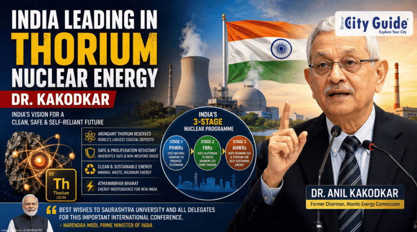 Thorium Nuclear Energy in India: Dr. Anil Kakodkar Outlines Vision for Global Leadership at Saurashtra University Conference