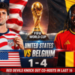 US vs Belgium World Cup Recap Red Devils Strike Four Past Co-Hosts as Team USA Bows Out