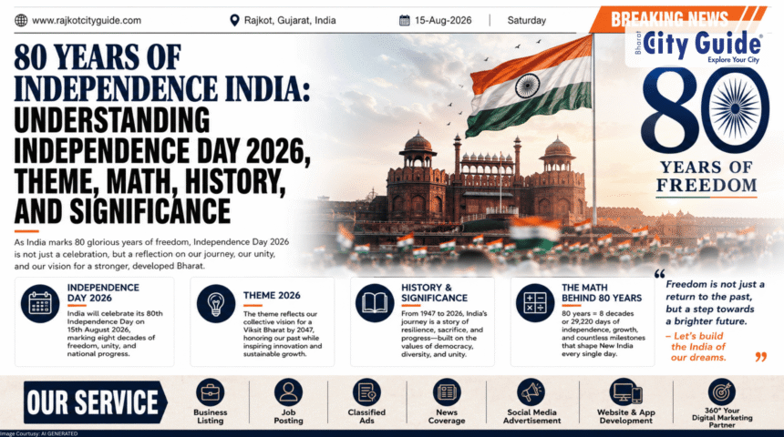 80 Years of Independence India: Understanding Independence Day 2026, Theme, Math, History, and Significance