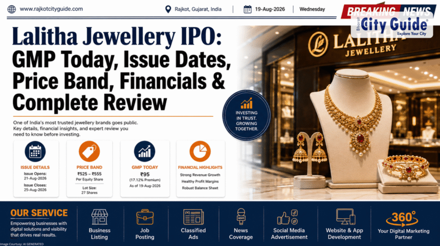 Lalitha Jewellery IPO: GMP Today, Issue Dates, Price Band, Financials & Complete Review