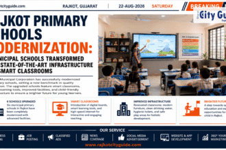 Rajkot Primary Schools Modernization: 6 Municipal Schools Transformed with State-of-the-Art Infrastructure and Smart Classrooms