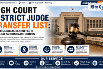 High Court District Judge Transfer List: Major Judicial Reshuffle in Gujarat Subordinate Courts