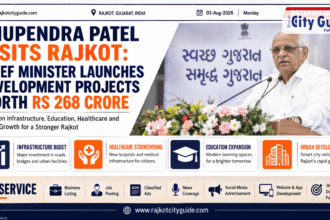 Bhupendra Patel Visits Rajkot: Chief Minister Launches Development Projects Worth Rs 268 Crore