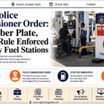 Rajkot Police Commissioner Order: "No Number Plate, No Fuel" Rule Enforced Across City Fuel Stations