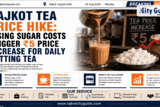 Rajkot Tea Price Hike: Rising Sugar Costs Trigger ₹5 Price Increase for Daily Cutting Tea