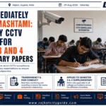 Exams Immediately After Janmashtami: Mandatory CCTV Rules Set for Semester 3 and 4 Supplementary Papers