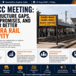 The DRUCC Meeting: Key Infrastructure Gaps, Unfulfilled Promises, and Demands for Better Saurashtra Rail Connectivity